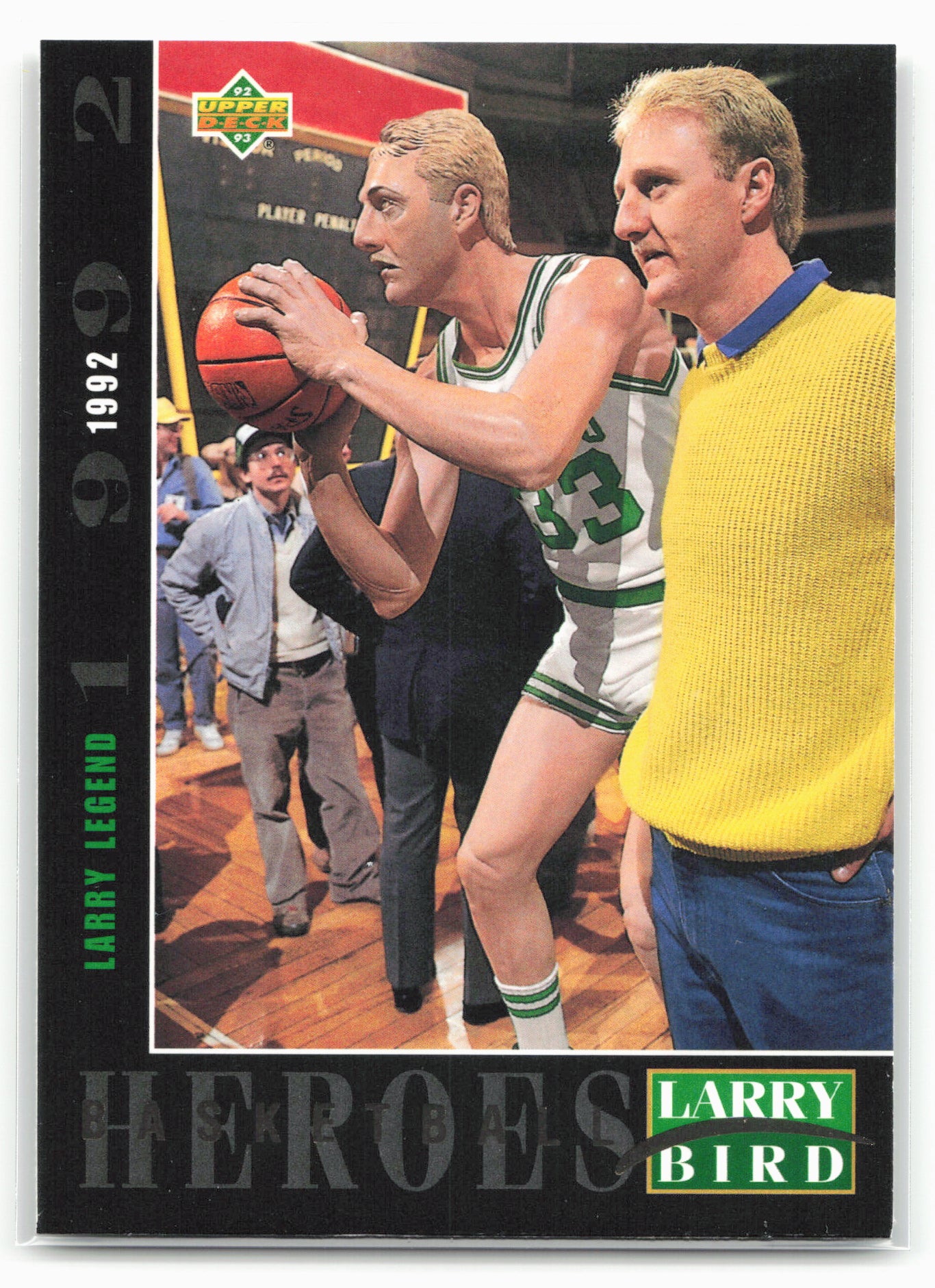 1992-93 Upper Deck #26 Larry Bird Basketball Heroes: Larry Bird