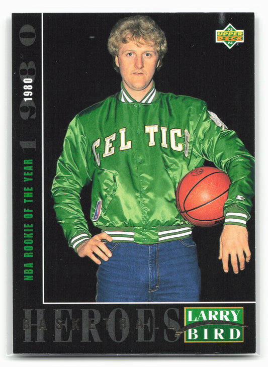 1992-93 Upper Deck #20 Larry Bird Basketball Heroes: Larry Bird