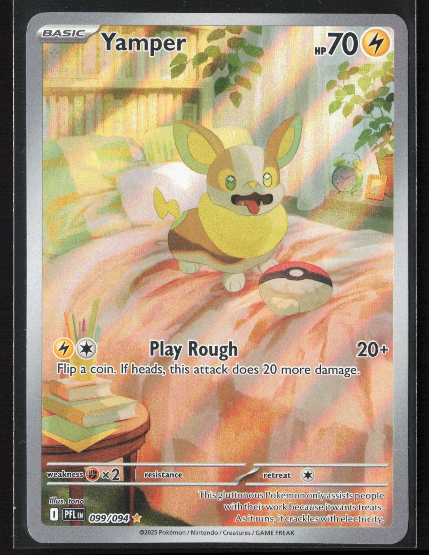 ME02: Phantasmal Flames #099/094 Yamper Holo - 26318