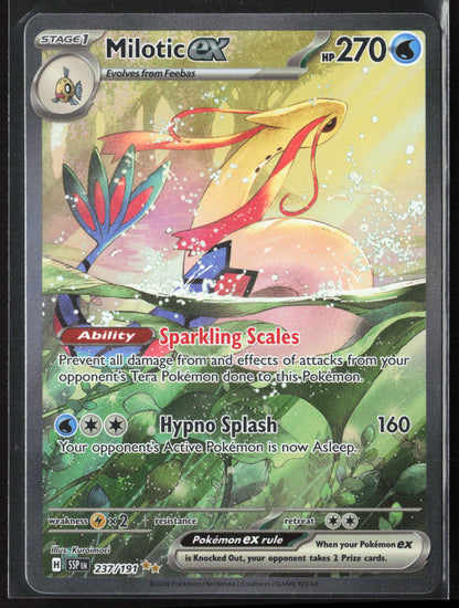 SV08: Surging Sparks #237/191 Milotic ex Holo - 26325