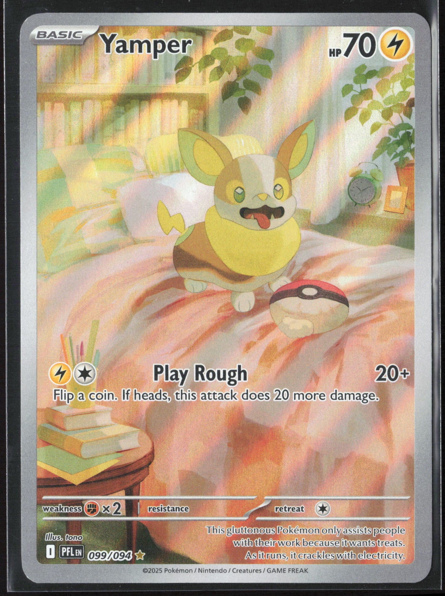 ME02: Phantasmal Flames #099/094 Yamper 26331 Holo
