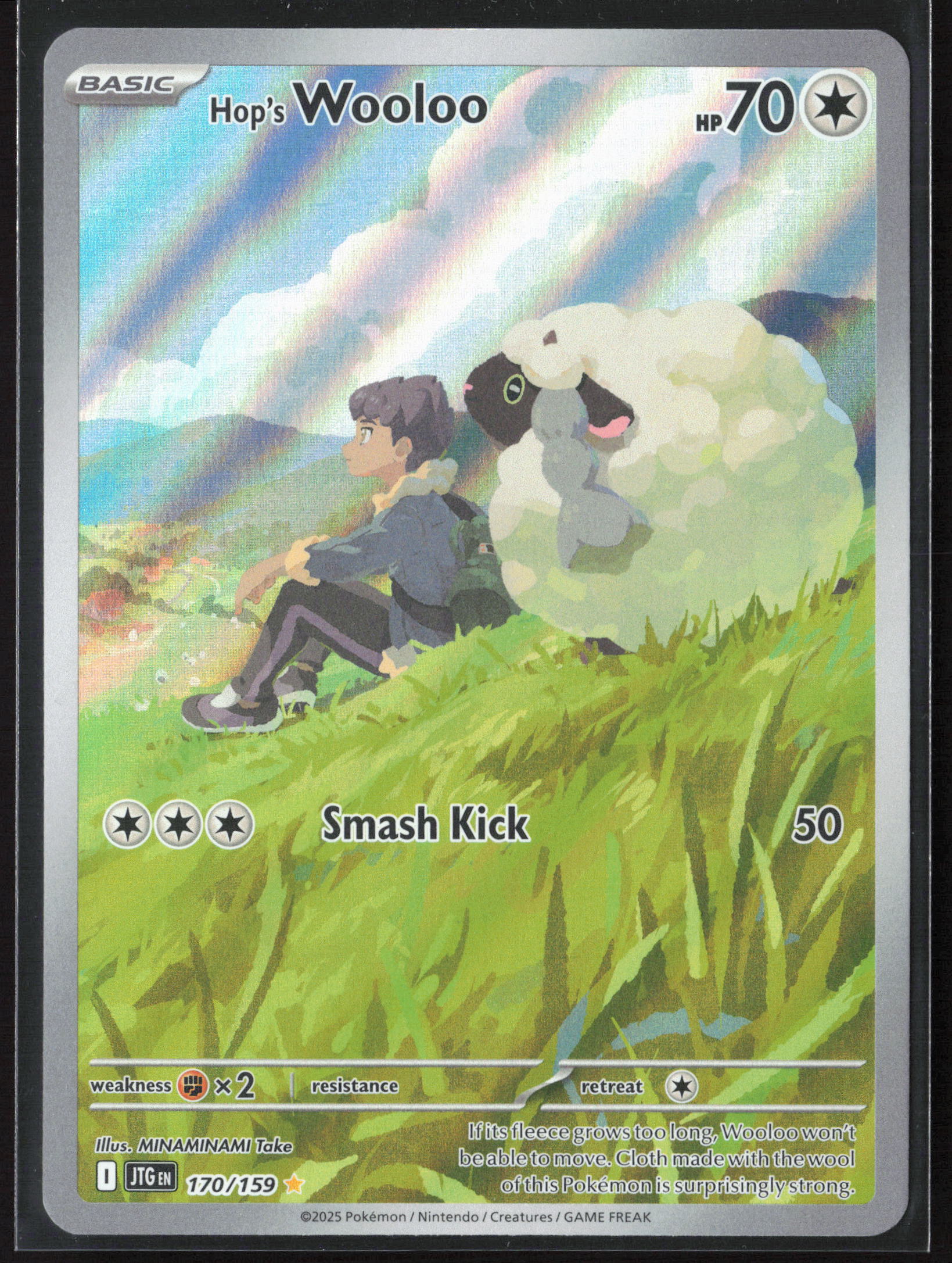 SV09: Journey Together #170/159 Hop's Wooloo Holo - 26333