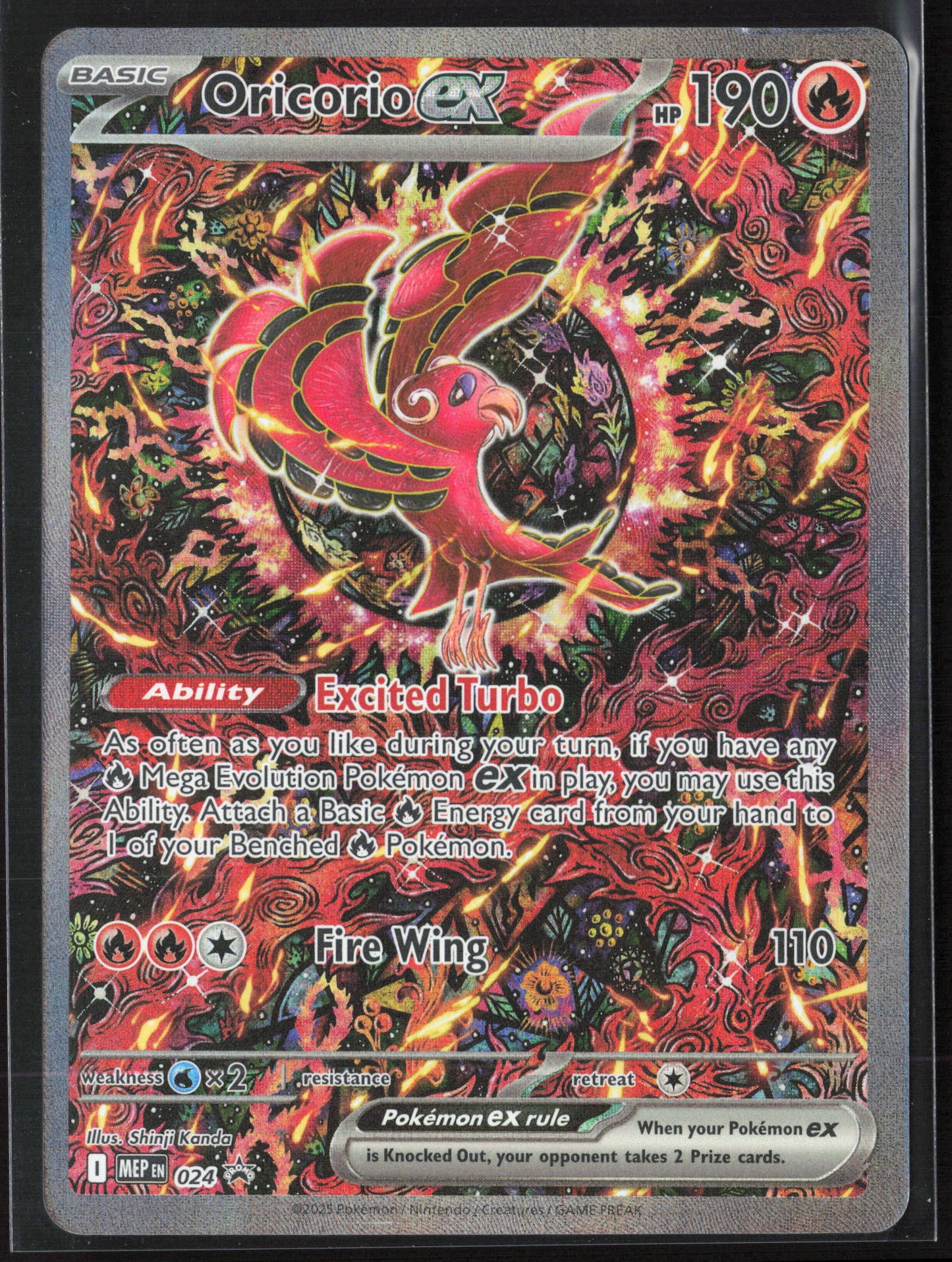 ME: Mega Evolution Promo #024 Oricorio ex Holo 26342