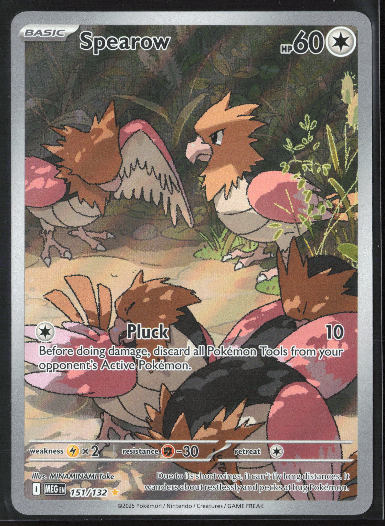 ME01: Mega Evolution #151/132 Spearow Holo 26350