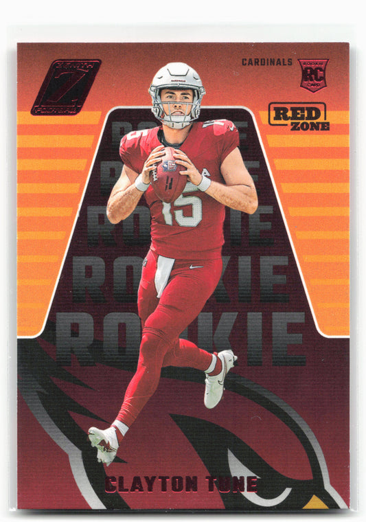 2023 Panini Zenith #122 Clayton Tune Red Zone