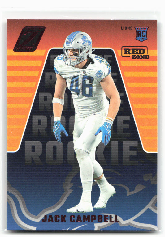 2023 Panini Zenith #143 Jack Campbell Red Zone