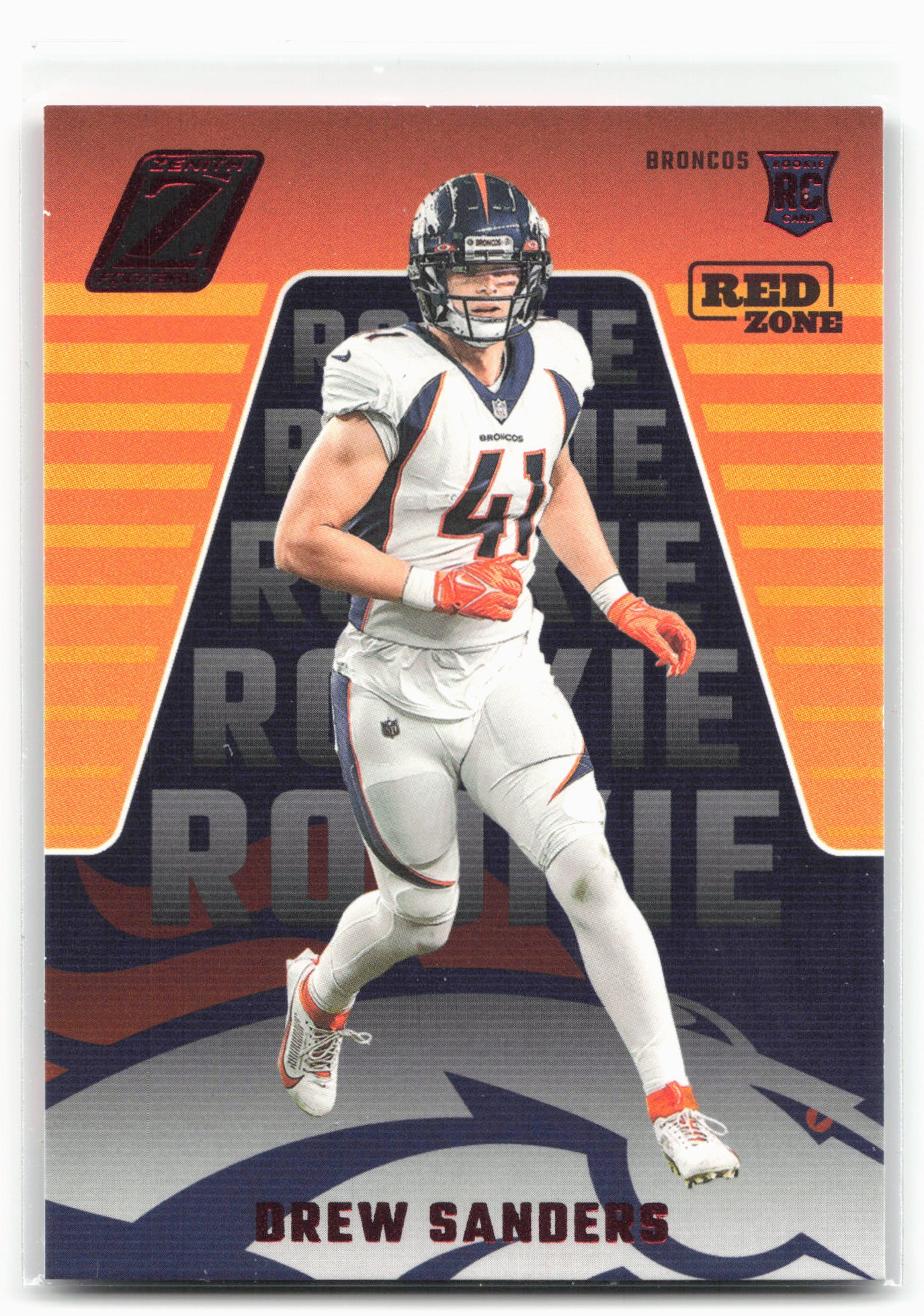 2023 Panini Zenith #138 Drew Sanders Red Zone