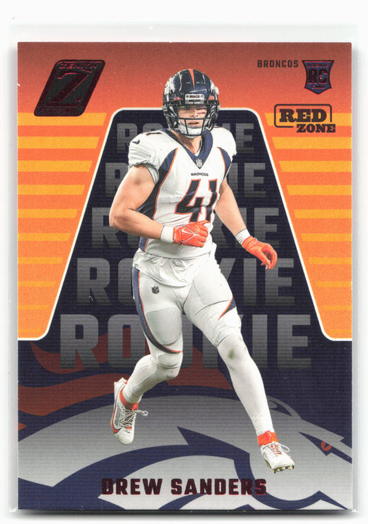 2023 Panini Zenith #138 Drew Sanders Red Zone
