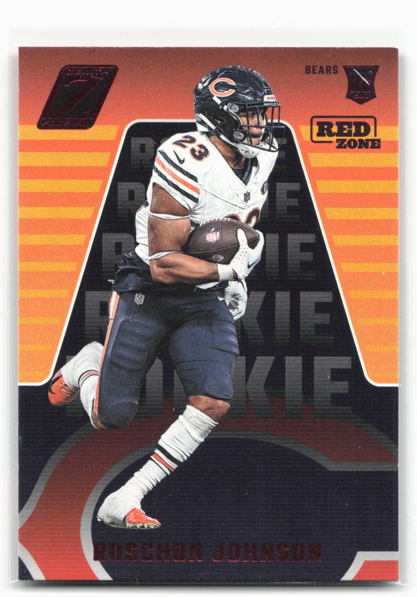 2023 Panini Zenith #178 Roschon Johnson Red Zone