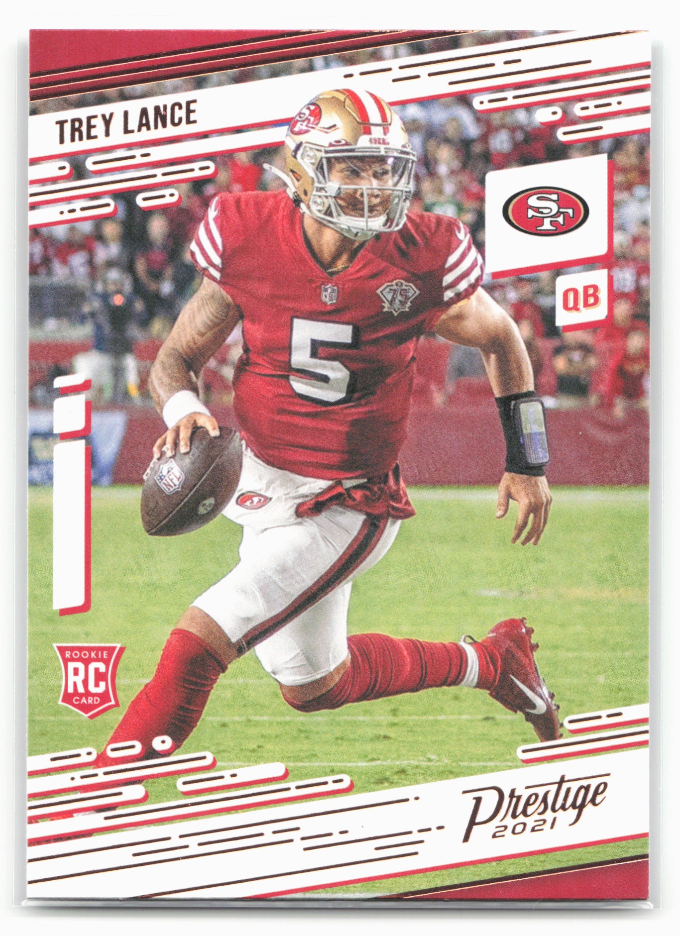 2021 Panini Chronicles #204 Trey Lance Prestige Rookies Update