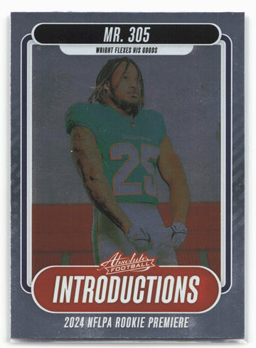 
2024 Panini Absolute #I-JWT Jaylen Wright Introductions