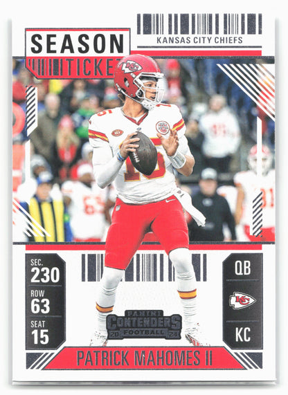 2024 Panini Contenders #50 Patrick Mahomes II Retail
