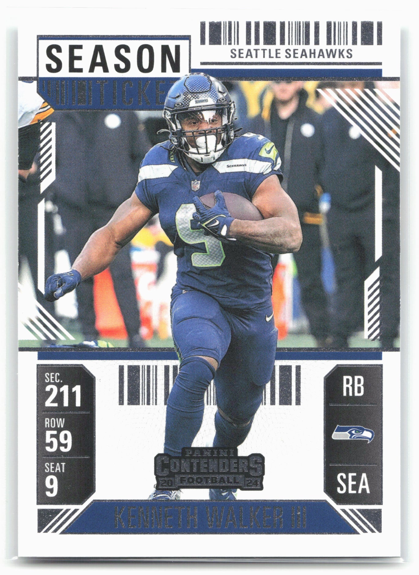 2024 Panini Contenders #89 Kenneth Walker III Retail
