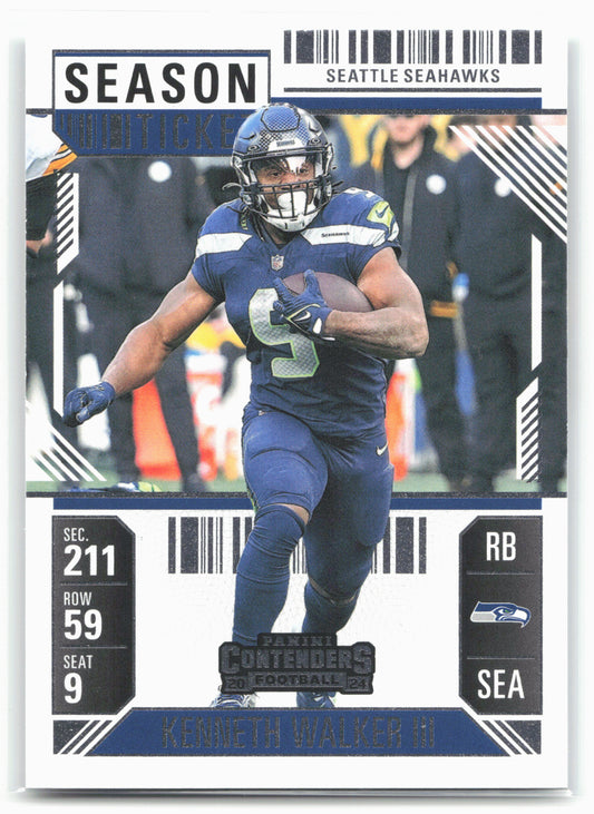 2024 Panini Contenders #89 Kenneth Walker III Retail