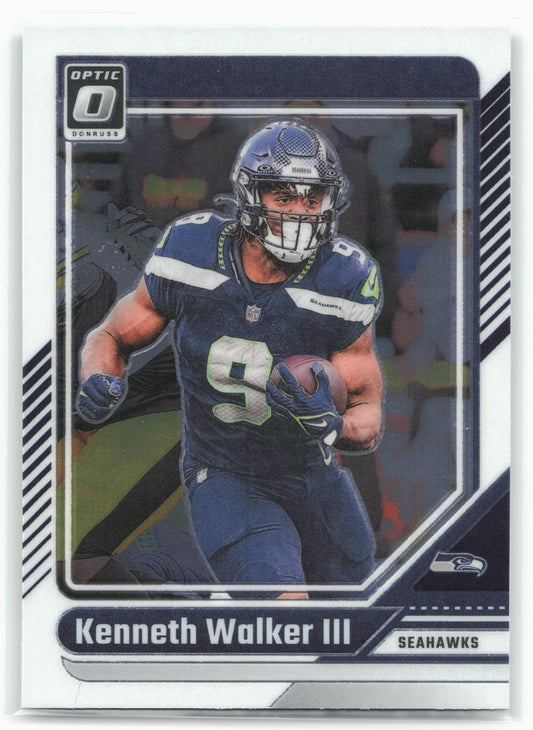 2024 Donruss Optic #178 Kenneth Walker III