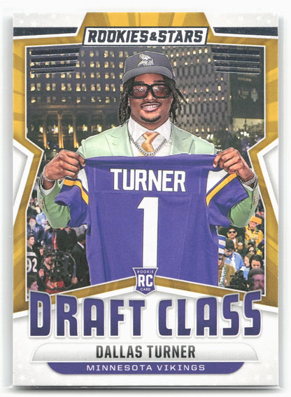 2024 Panini Rookies & Stars #DC-DTR Dallas Turner Draft Class