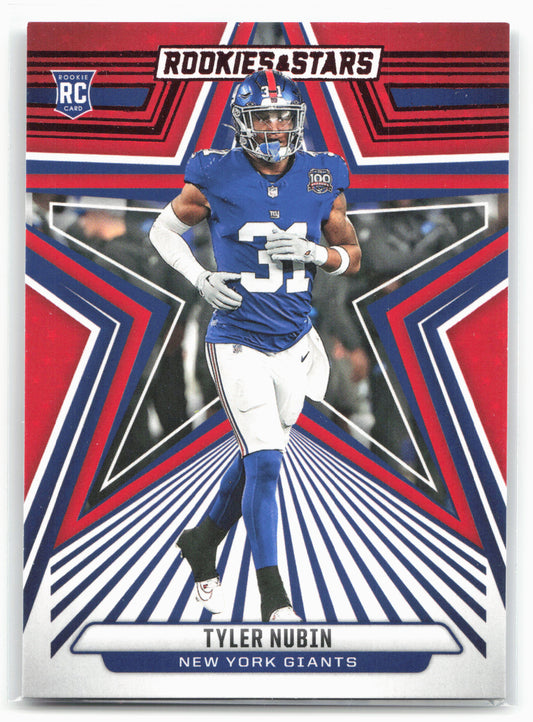 2024 Panini Rookies & Stars #196 Tyler Nubin Red