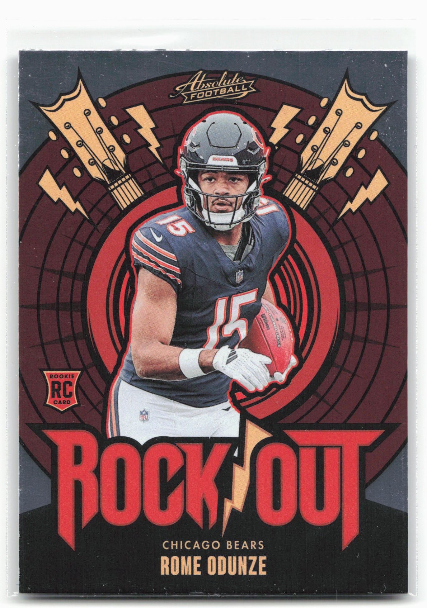 2024 Panini Absolute #RO-ROE Rome Odunze Rock Out
