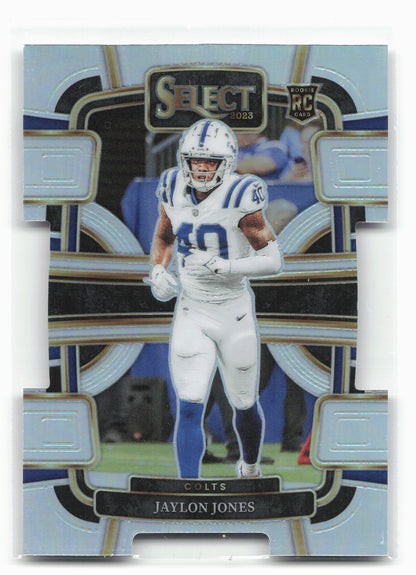 2023 Panini Select #10 Keaton Mitchell Silver Prizms
