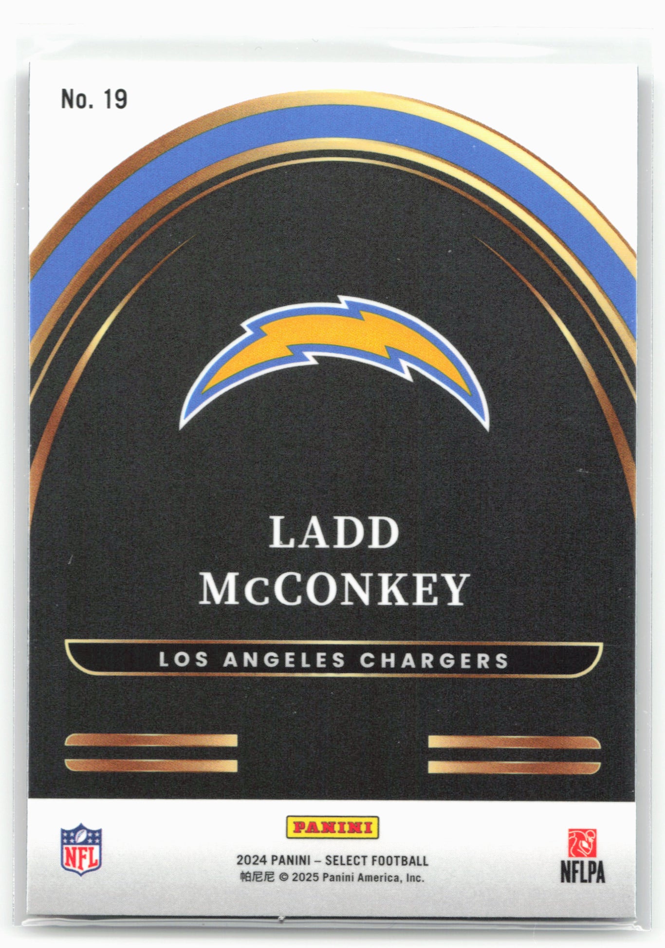 2024 Panini Select #19 Ladd McConkey Select Future