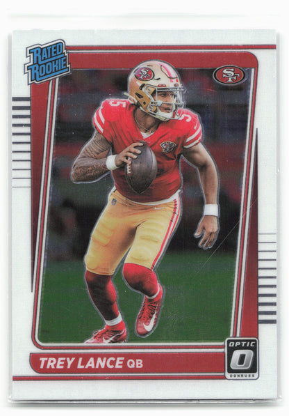 2021 Donruss Optic #203 Trey Lance