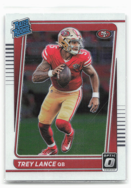 2021 Donruss Optic #203 Trey Lance