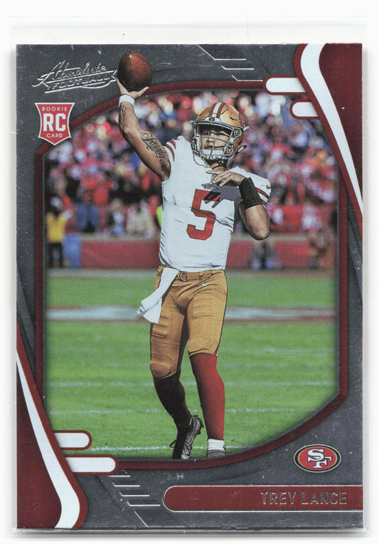 2021 Panini Absolute #103 Trey Lance Retail