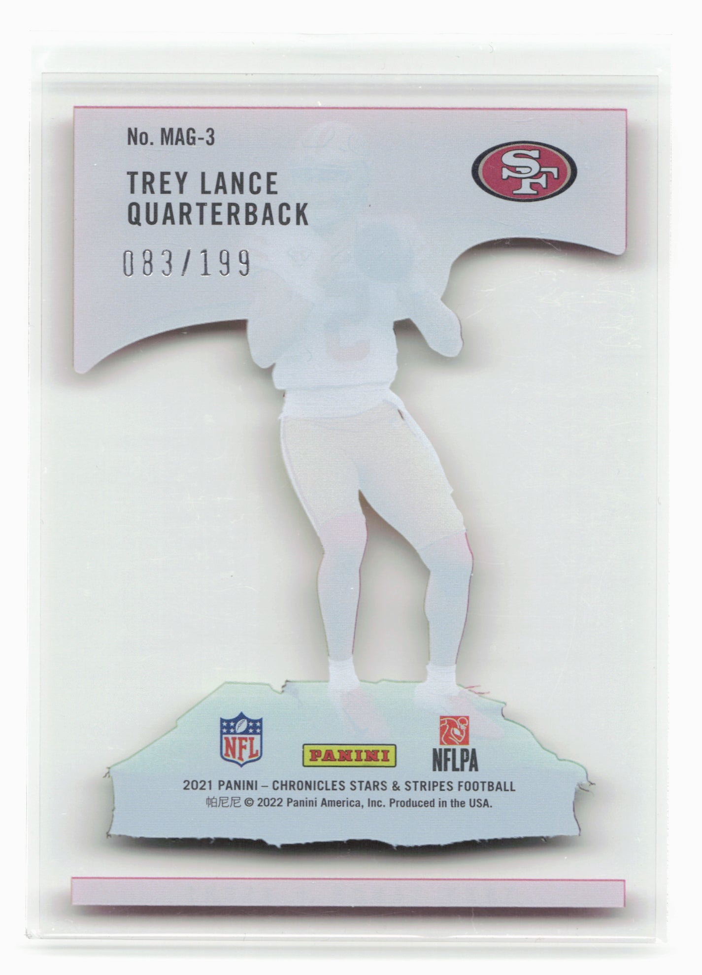 2021 Panini Chronicles #MAG-3 Trey Lance Magnitude