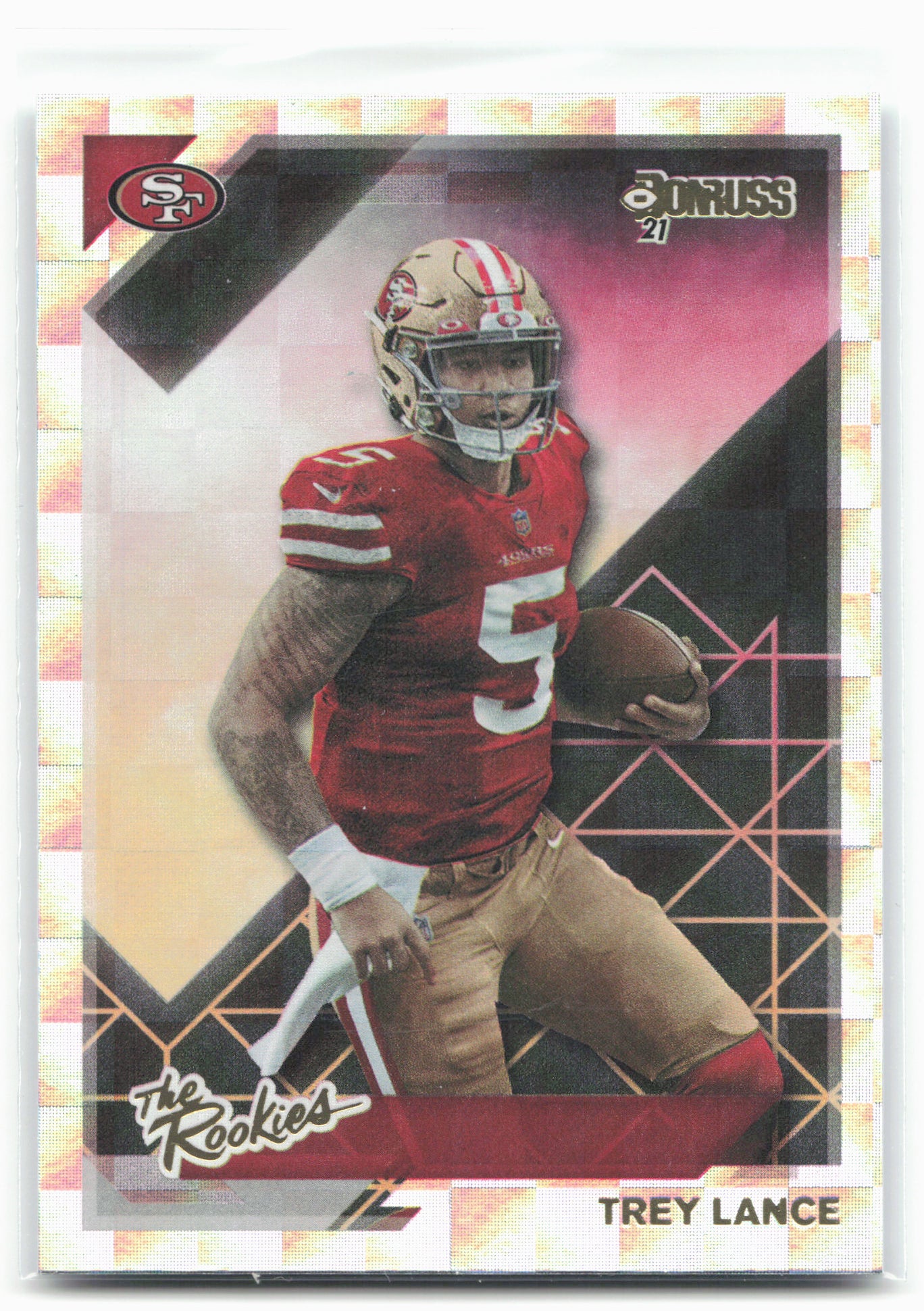 2021 Donruss #TR-TLA Trey Lance The Rookies