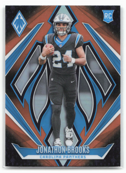 2024 Panini Phoenix #208 Jonathon Brooks Orange Fade