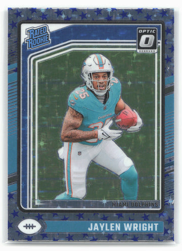 
2024 Donruss Optic #249 Jaylen Wright Stars