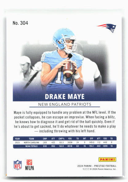 2024 Panini Prestige #304 Drake Maye
