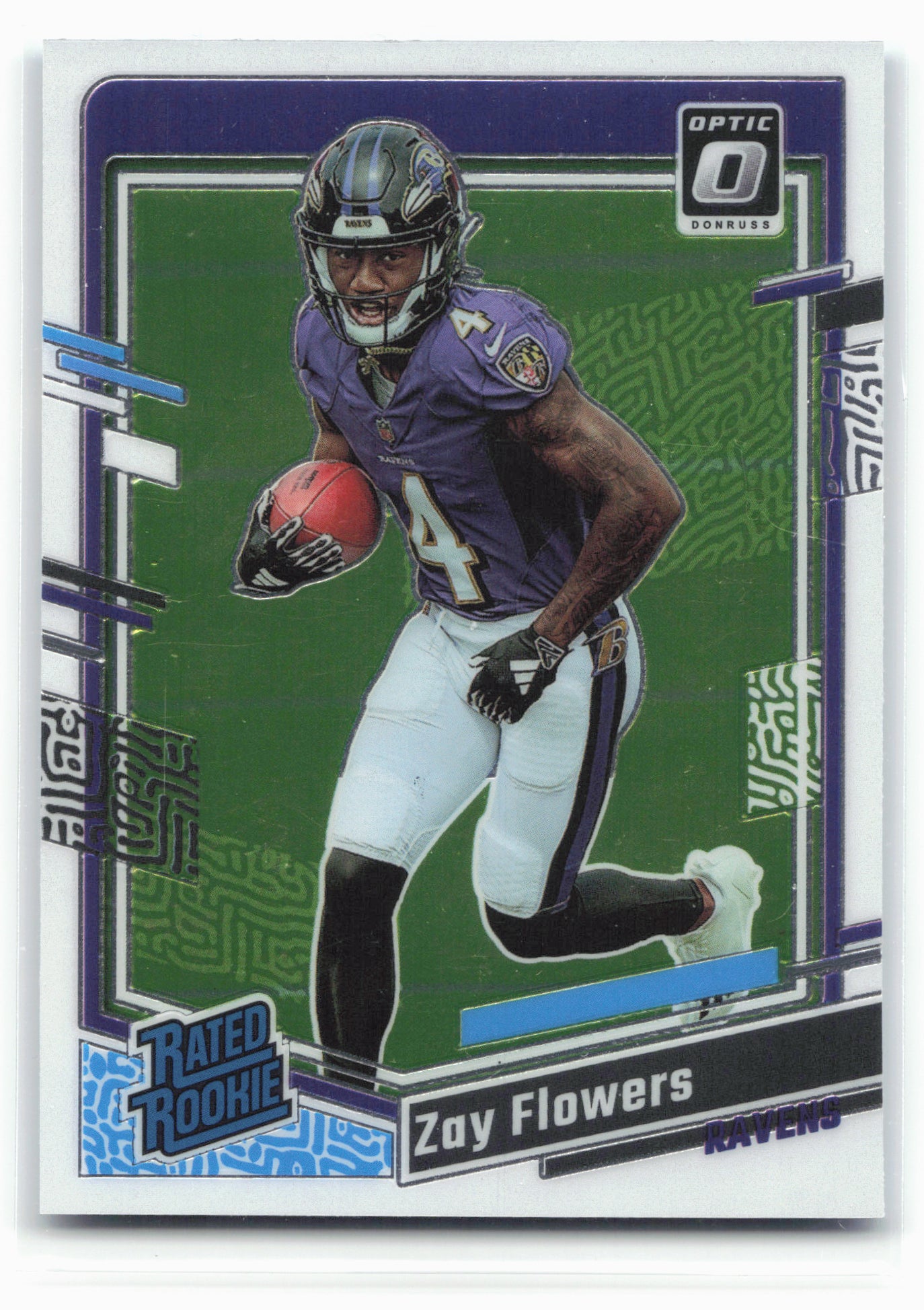 2023 Donruss Optic #210 Zay Flowers
