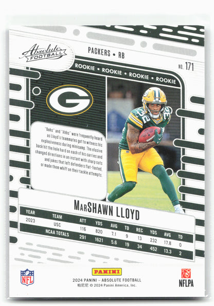 2024 Panini Absolute #171 MarShawn Lloyd Retail
