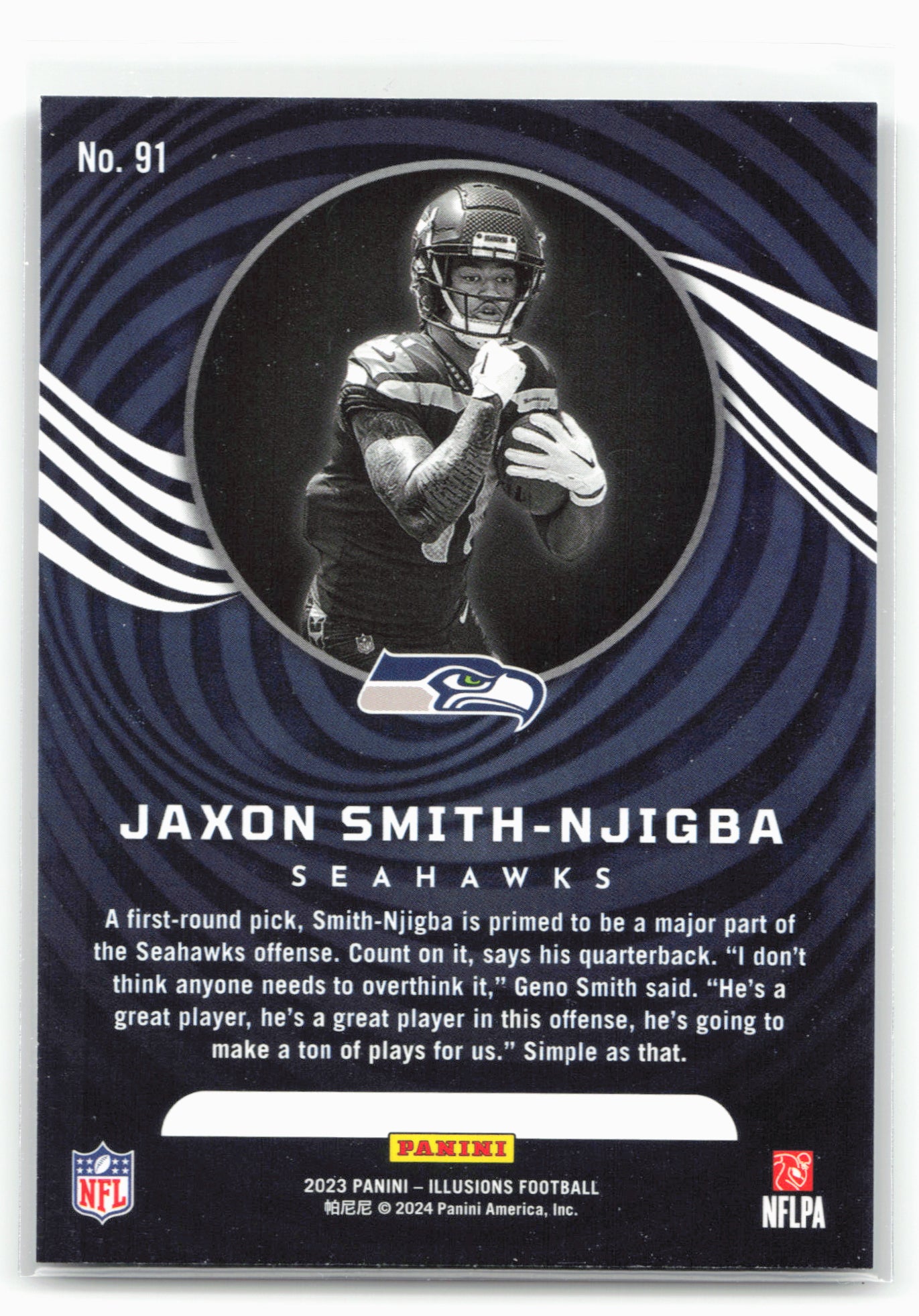 2023 Panini Illusions #91 Jaxon Smith-Njigba Retail