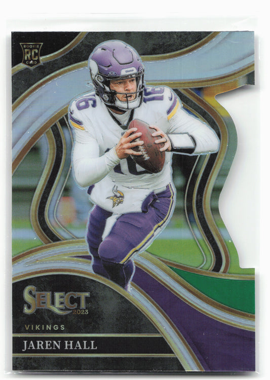 2023 Panini Select #261 Jaren Hall Silver Prizms Die Cuts
