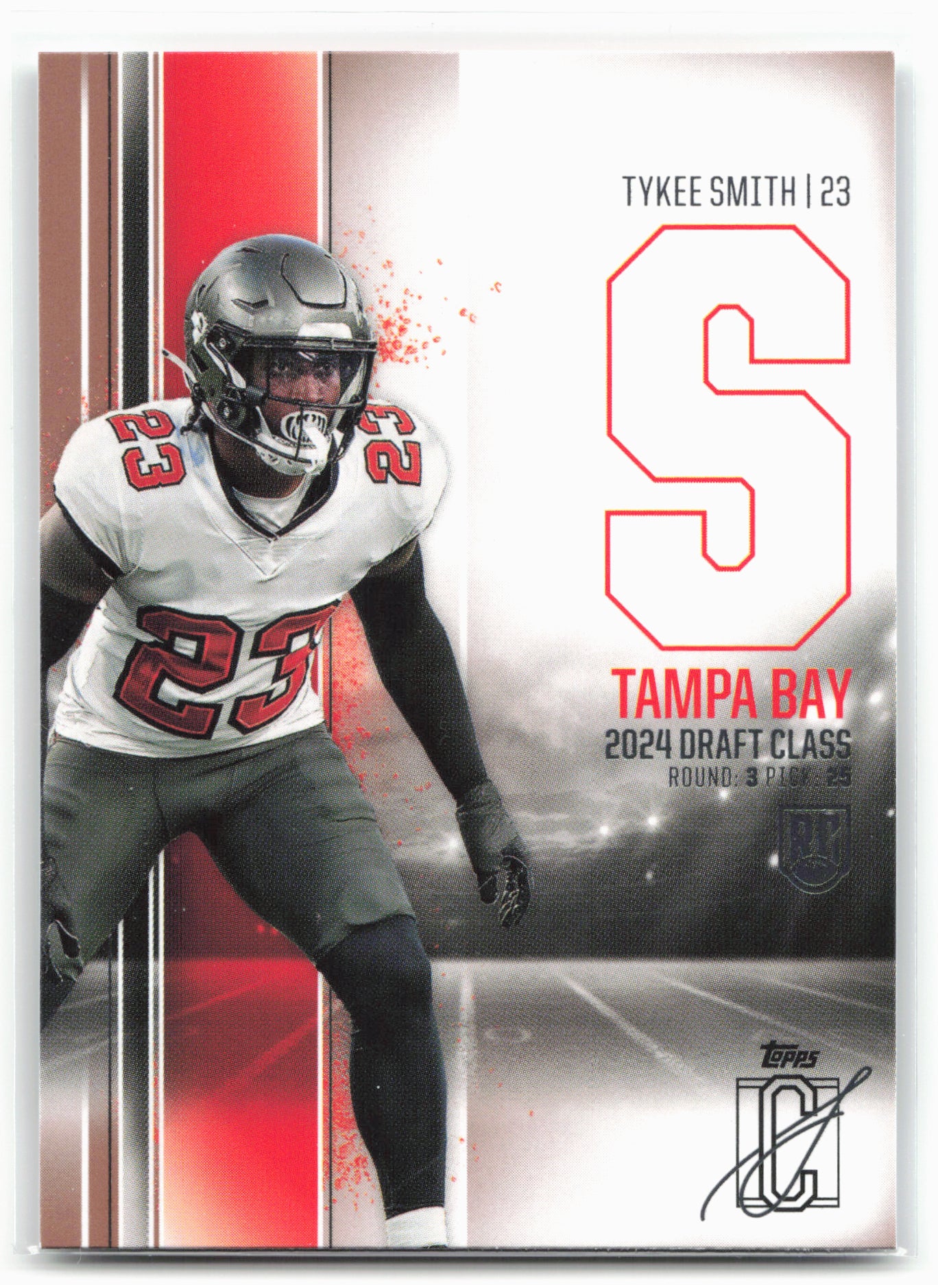 2024 Topps Signature Class #186 Tykee Smith Bronze
