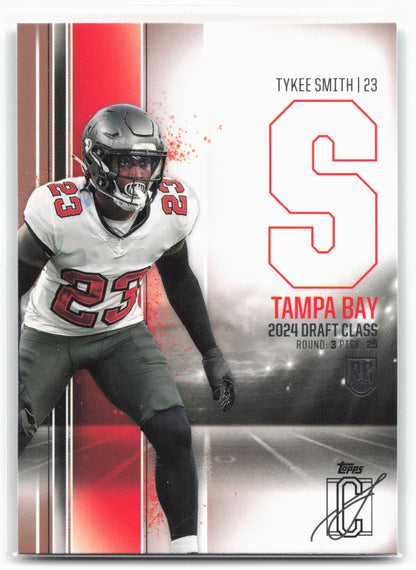 2024 Topps Signature Class #186 Tykee Smith Bronze