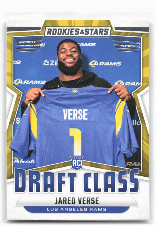 2024 Panini Rookies & Stars #DC-JVE Jared Verse Draft Class