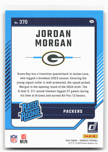 2024 Donruss #370 Jordan Morgan Press Proof Red