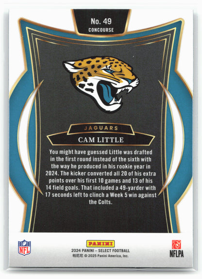 2024 Panini Select #49 Cam Little
