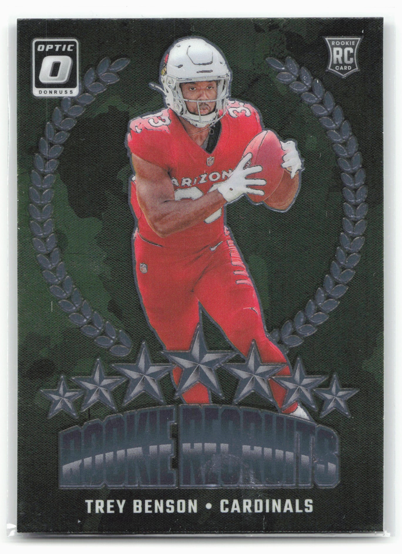 2024 Donruss Optic #15 Trey Benson Rookie Recruits