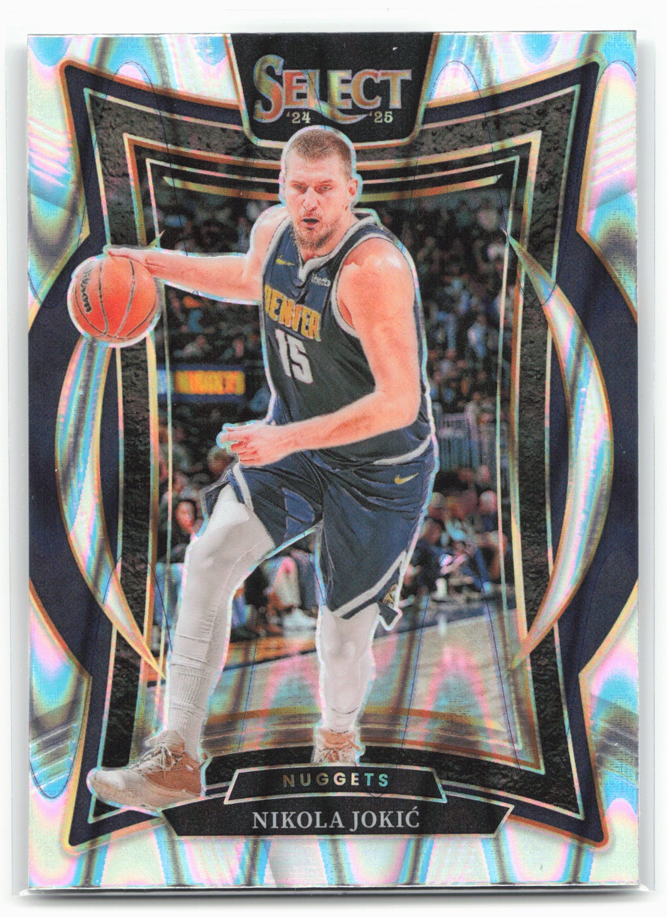 2024-25 Panini Select #14 Nikola Jokic Tectonic Prizm