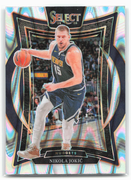 2024-25 Panini Select #14 Nikola Jokic Tectonic Prizm
