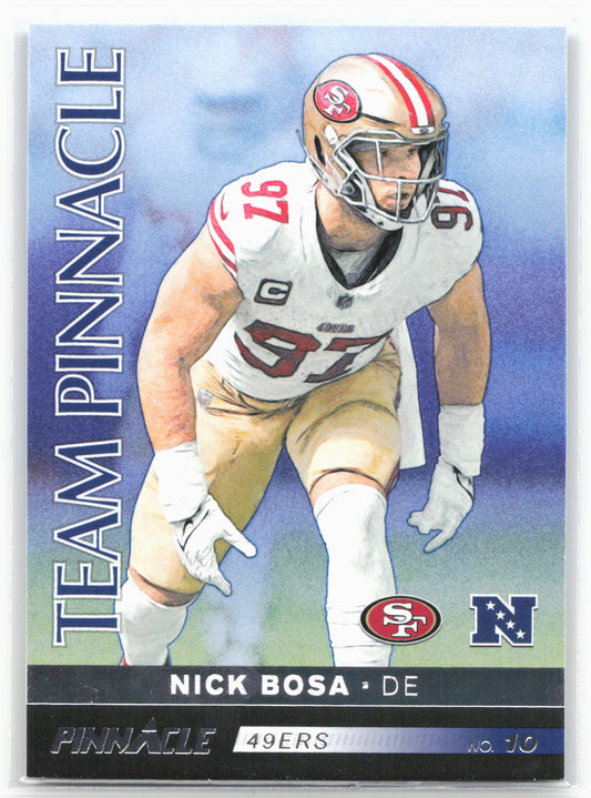 2024 Panini Encore #10 Joey Bosa / Nick Bosa Team Pinnacle 26513
