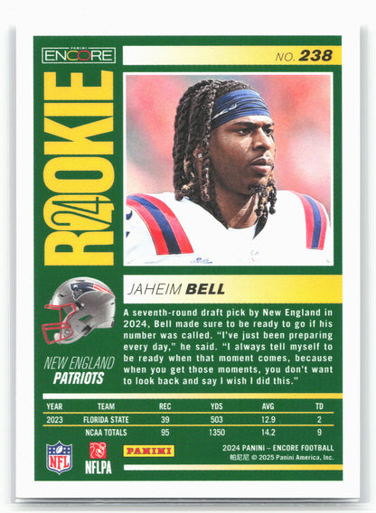 2024 Panini Encore #238 Jaheim Bell