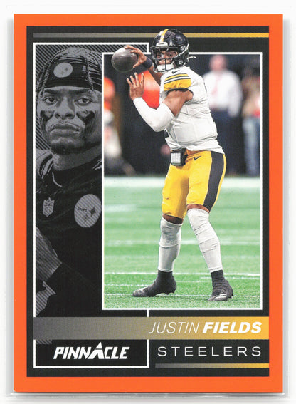 2024 Panini Encore #164 Justin Fields Orange #/99