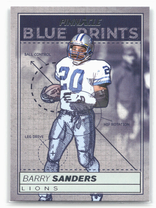2024 Panini Encore #11 Barry Sanders Blue Prints