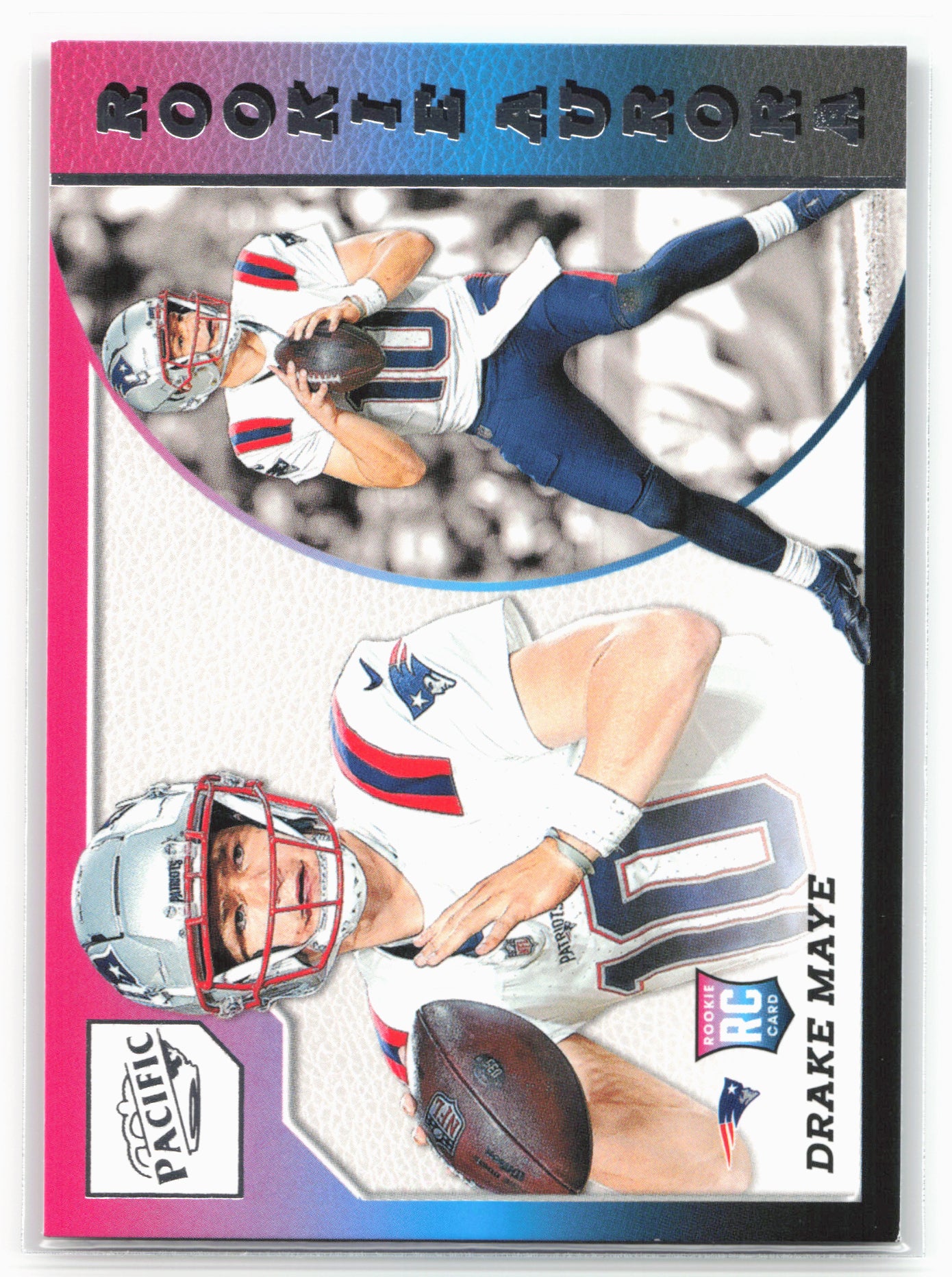 2024 Panini Encore #1 Drake Maye Rookie Aurora