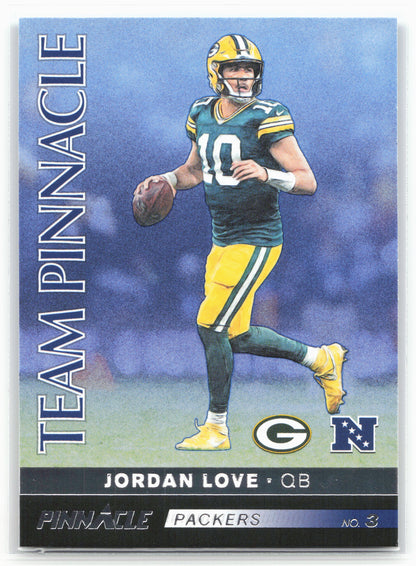 2024 Panini Encore #3 Jordan Love / C.J. Stroud Team Pinnacle 26529